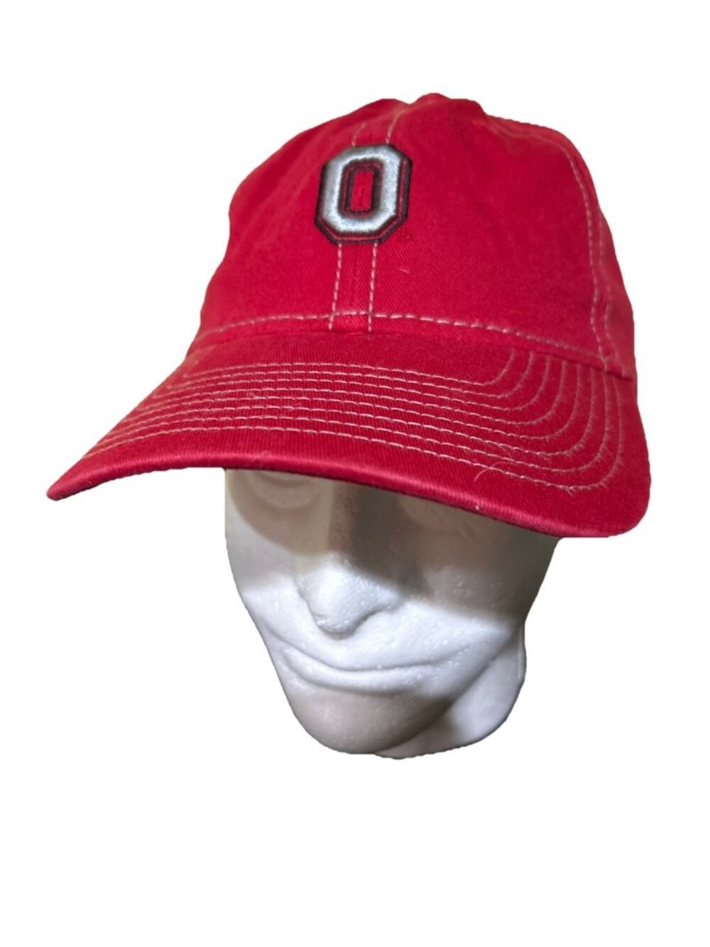 NEW Ohio State OSU Buckeyes Colosseum Red Stiched Hat Adult